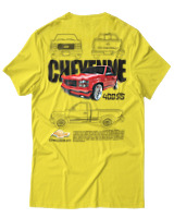 T-Shirt Unisex - Cheyene 400ss - Color Thumbnail Κίτρινο