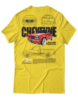 T-Shirt Unisex - Cheyene 400ss - Color Thumbnail Χρυσό Κίτρινο