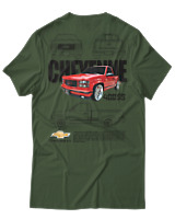 T-Shirt Unisex - Cheyene 400ss - Color Thumbnail Κυπαρισσί