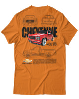 T-Shirt Unisex - Cheyene 400ss - Color Thumbnail Πορτοκαλί
