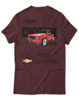 T-Shirt Unisex - Cheyene 400ss - Color Thumbnail Μπορντό