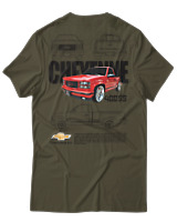 T-Shirt Unisex - Cheyene 400ss - Color Thumbnail Χακί