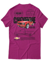 T-Shirt Unisex - Cheyene 400ss - Color Thumbnail Φουξια