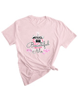 T-Shirt Woman Fashion Γυναικείο - Chic - Color Thumbnail PALE PINK