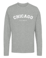 Μακρυμάνικο Μακό - Chicago - Color Thumbnail Γκρι Μελανζέ