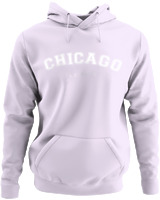 Φούτερ με κουκούλα - Chicago - Color Thumbnail Λιλά