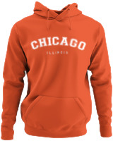 Φούτερ με κουκούλα - Chicago - Color Thumbnail Orange