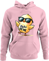 Φούτερ με κουκούλα - Chicks Dig Me - Color Thumbnail Pink