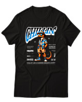 T-Shirt Αντρικό - Chillin - Color Thumbnail Μαύρο