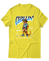 T-Shirt Αντρικό - Chillin - Color Thumbnail Κίτρινο