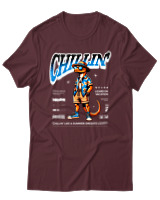 T-Shirt Αντρικό - Chillin - Color Thumbnail Μπορντό