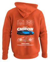 Φούτερ με κουκούλα - Chiron - Color Thumbnail Orange