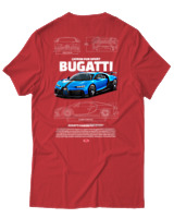T-Shirt Unisex - Chiron Pur Sport - Color Thumbnail Κόκκινο