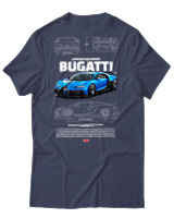 T-Shirt Unisex - Chiron Pur Sport - Color Thumbnail Μπλε Γκρι