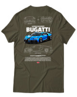 T-Shirt Unisex - Chiron Pur Sport - Color Thumbnail Χακί