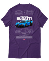T-Shirt Unisex - Chiron Pur Sport - Color Thumbnail Σκούρο Μωβ