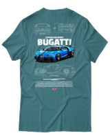 T-Shirt Unisex - Chiron Pur Sport - Color Thumbnail Μπλε Πράσινο