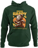 Φούτερ με κουκούλα - Choose Happy - Color Thumbnail Κυπαρισσί