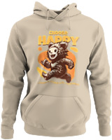 Φούτερ με κουκούλα - Choose Happy - Color Thumbnail Μπέζ