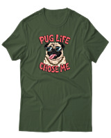 T-Shirt Αντρικό - Choose Me - Color Thumbnail Κυπαρισσί