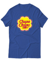 T-Shirt Αντρικό - Chupa Chups - Color Thumbnail Μπλε Ρουά