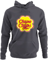 Φούτερ με κουκούλα - Chupa Chups - Color Thumbnail Ανθρακί