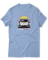 T-Shirt Αντρικό - Civik FK7 - Color Thumbnail Γαλάζιο