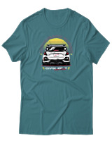T-Shirt Αντρικό - Civik FK7 - Color Thumbnail Μπλε Πράσινο