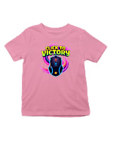 T-Shirt  Παιδικό - Click To Victory - Color Thumbnail Ροζ