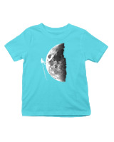 T-Shirt  Παιδικό - Climb To The Moon - Color Thumbnail Οινοπνευματί