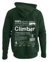 Φούτερ με κουκούλα - Climber - Color Thumbnail Κυπαρισσί