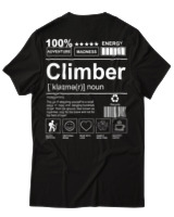 T-Shirt Αντρικό - Climber - Color Thumbnail Μαύρο