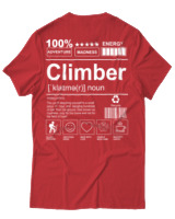 T-Shirt Αντρικό - Climber - Color Thumbnail Κόκκινο