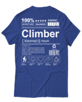 T-Shirt Αντρικό - Climber - Color Thumbnail Μπλε Ρουά