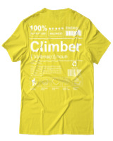 T-Shirt Αντρικό - Climber - Color Thumbnail Κίτρινο