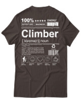 T-Shirt Αντρικό - Climber - Color Thumbnail Καφέ