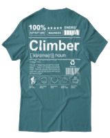 T-Shirt Αντρικό - Climber - Color Thumbnail Μπλε Πράσινο