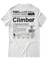 T-Shirt Αντρικό - Climber - Color Thumbnail Άσπρο