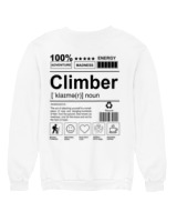 Φούτερ χωρίς κουκούλα Γυναικείο - Climber - Color Thumbnail 'Ασπρο