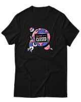 T-Shirt Αντρικό - Closed - Color Thumbnail Μαύρο