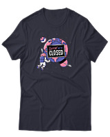 T-Shirt Αντρικό - Closed - Color Thumbnail Σκούρο Μπλε