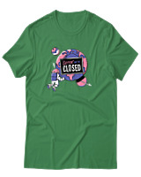 T-Shirt Αντρικό - Closed - Color Thumbnail Πράσινο