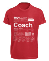 T-Shirt Fit Αντρικό - Coach - Color Thumbnail Κόκκινο