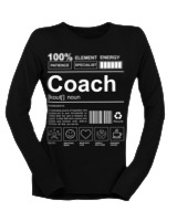Μακρυμάνικο Μακό Γυναικείο - Coach - Color Thumbnail Μαύρο