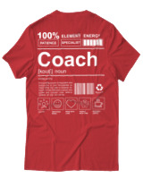 T-Shirt Αντρικό - Coach - Color Thumbnail Κόκκινο