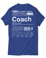 T-Shirt Αντρικό - Coach - Color Thumbnail Μπλε Ρουά