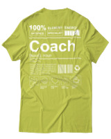 T-Shirt Αντρικό - Coach - Color Thumbnail Λαχανί