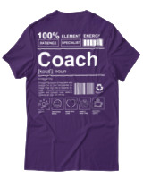 T-Shirt Αντρικό - Coach - Color Thumbnail Σκούρο Μωβ