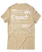 T-Shirt Αντρικό - Coach - Color Thumbnail Μπεζ