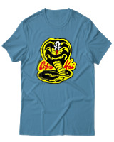 T-Shirt Αντρικό - Cobra Kai - Color Thumbnail Τιρκουάζ
